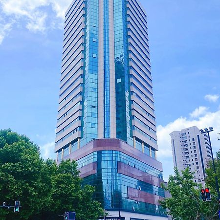 Lemon Hotel - Metro Line 1 Line 7 Changshu Road 200 Meters Shanghai Exteriör bild