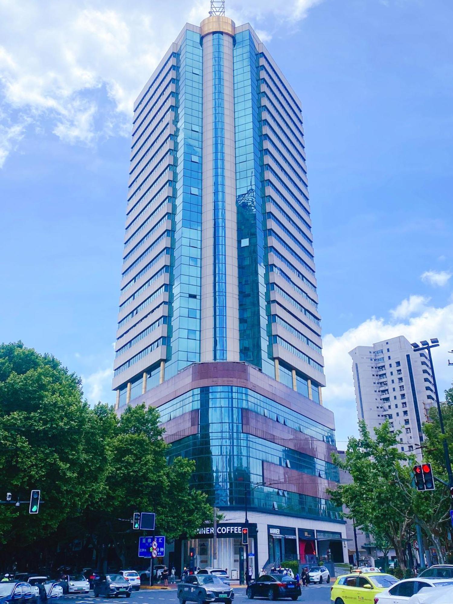 Lemon Hotel - Metro Line 1 Line 7 Changshu Road 200 Meters Shanghai Exteriör bild