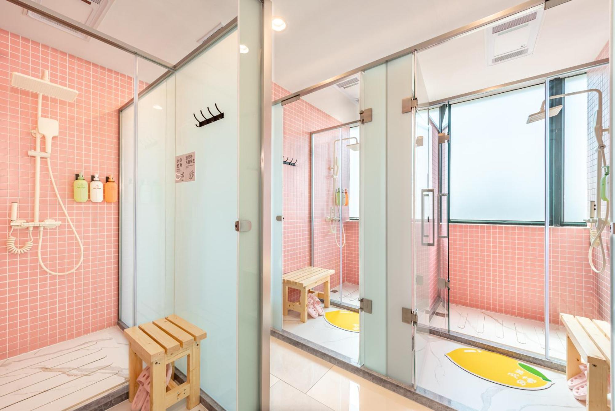 Lemon Hotel - Metro Line 1 Line 7 Changshu Road 200 Meters Shanghai Exteriör bild